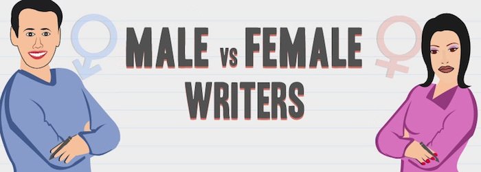 top male vs female infographic